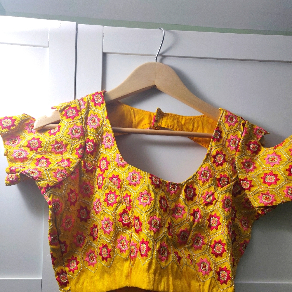 Brand new thread work designer blouse for saree